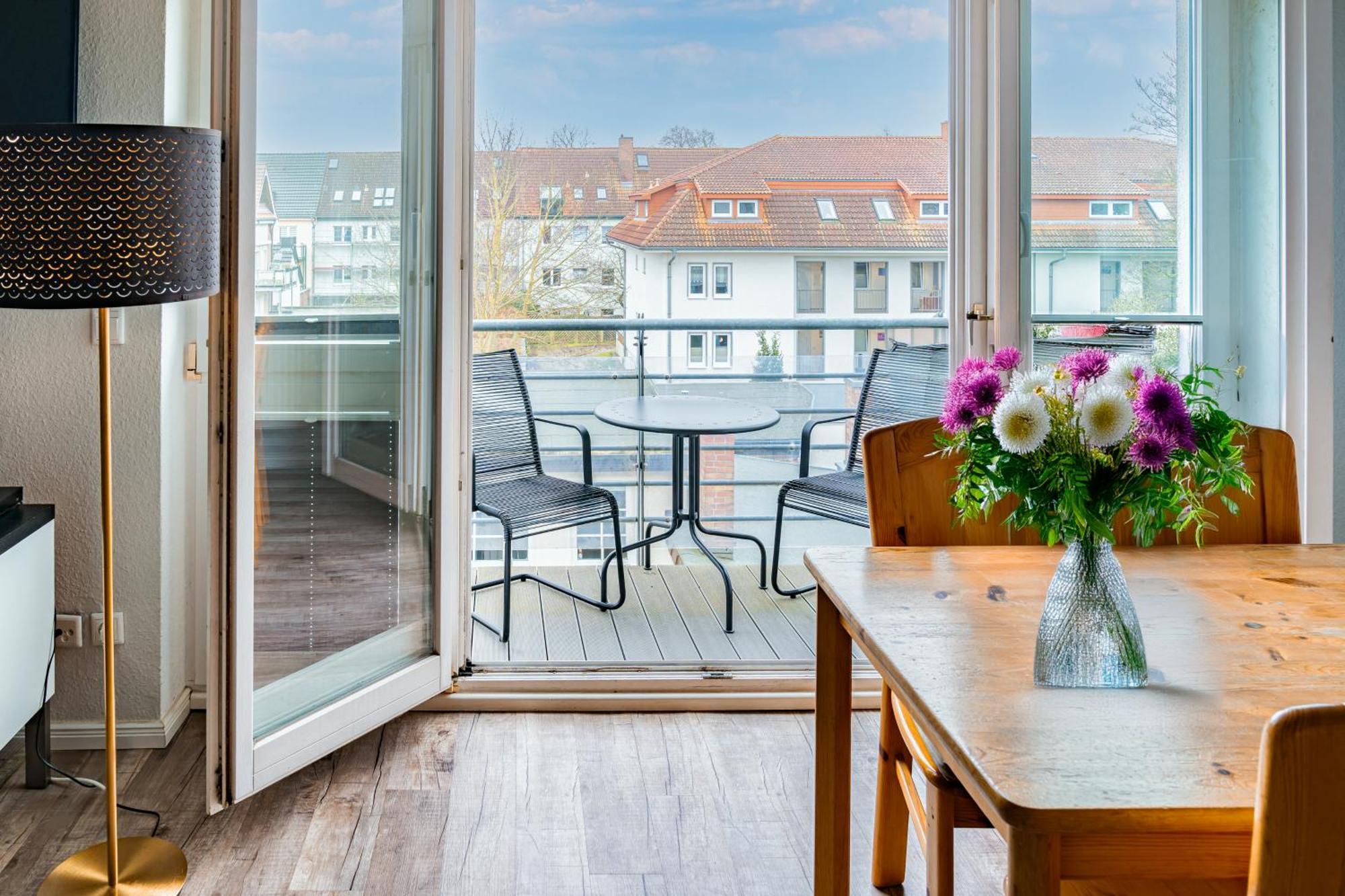 Apartmenthaus Chrischanshof Rostock Exterior foto